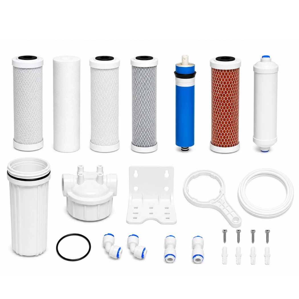 RO 7 Filters Kit Including Active Copper (2-Year Kit)
