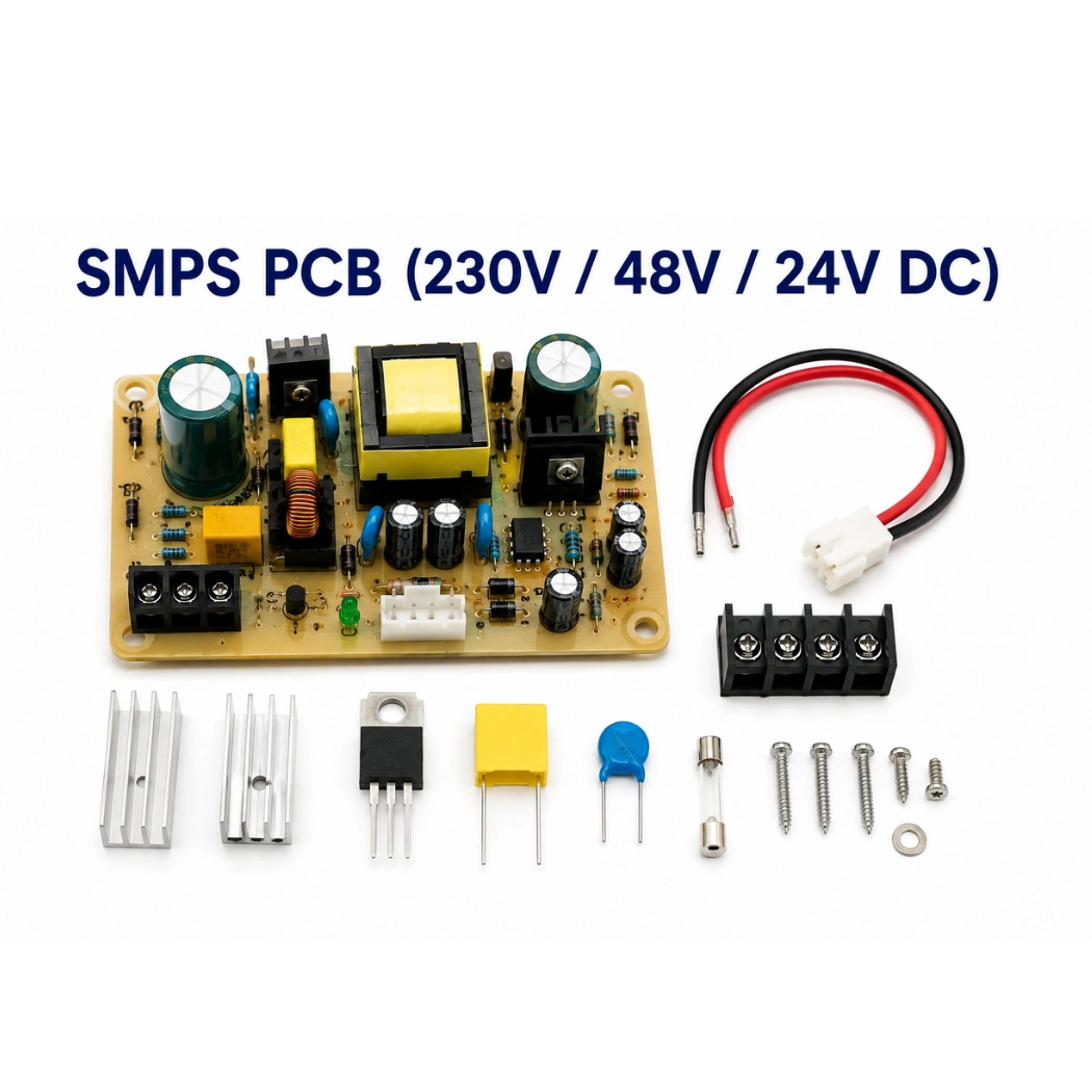 SMPS PCB (230V / 48V / 24V DC)