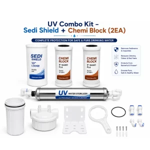 UV Combo Kit – Sedi Shield + Chemi Block (2EA)
